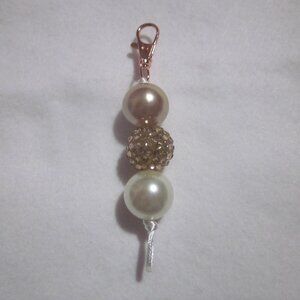 Brown Keychain / Bag Charm.